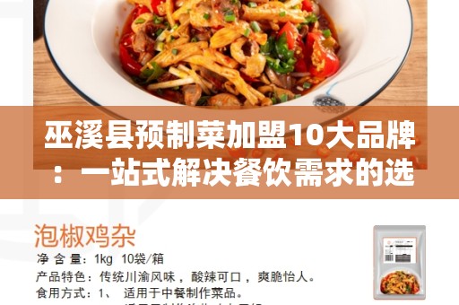 巫溪县预制菜加盟10大品牌：一站式解决餐饮需求的选择