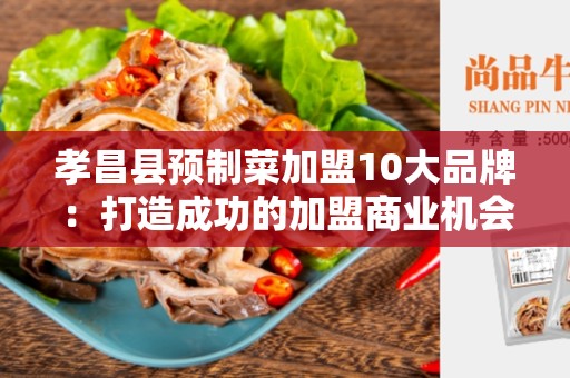 孝昌县预制菜加盟10大品牌：打造成功的加盟商业机会