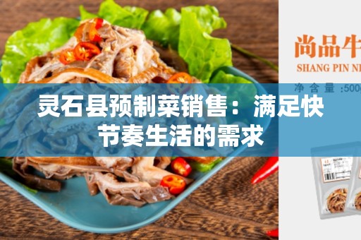 灵石县预制菜销售：满足快节奏生活的需求