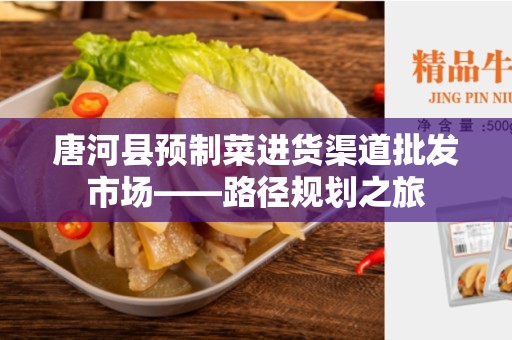 唐河县预制菜进货渠道批发市场——路径规划之旅