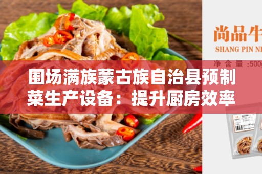 围场满族蒙古族自治县预制菜生产设备：提升厨房效率与食品质量的关键