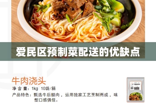 爱民区预制菜配送的优缺点