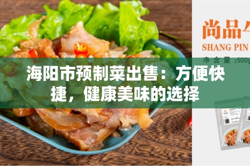 海阳市预制菜出售：方便快捷，健康美味的选择
