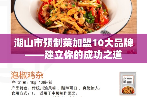 湖山市预制菜加盟10大品牌——建立你的成功之道