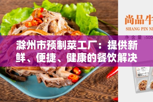 滁州市预制菜工厂：提供新鲜、便捷、健康的餐饮解决方案