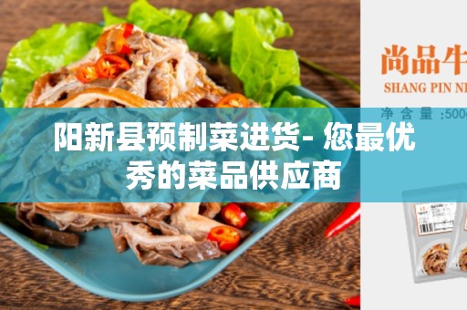 阳新县预制菜进货- 您最优秀的菜品供应商