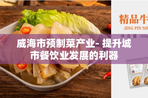 威海市预制菜产业- 提升城市餐饮业发展的利器