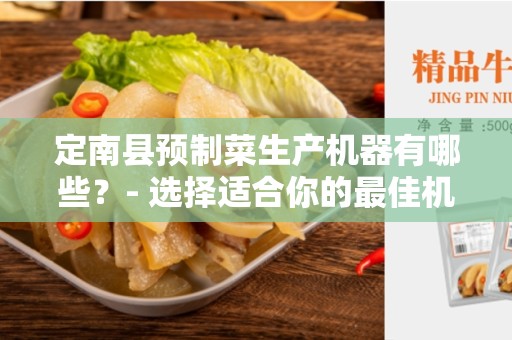 定南县预制菜生产机器有哪些？- 选择适合你的最佳机器