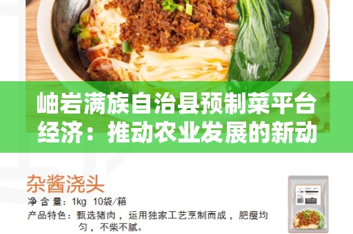 岫岩满族自治县预制菜平台经济：推动农业发展的新动力
