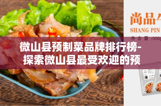 微山县预制菜品牌排行榜- 探索微山县最受欢迎的预制菜品牌