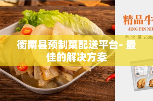 衡南县预制菜配送平台- 最佳的解决方案