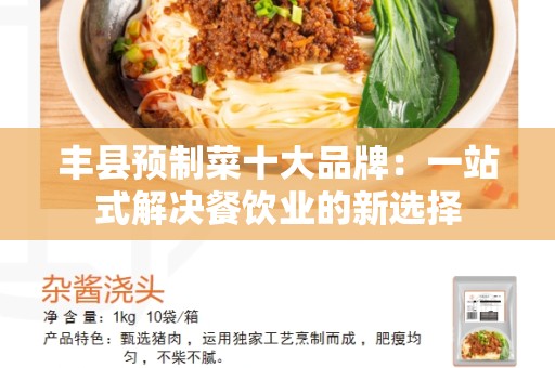丰县预制菜十大品牌：一站式解决餐饮业的新选择
