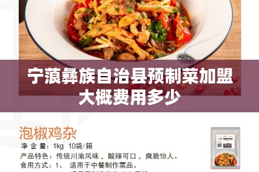 宁蒗彝族自治县预制菜加盟大概费用多少