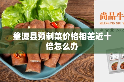 肇源县预制菜价格相差近十倍怎么办