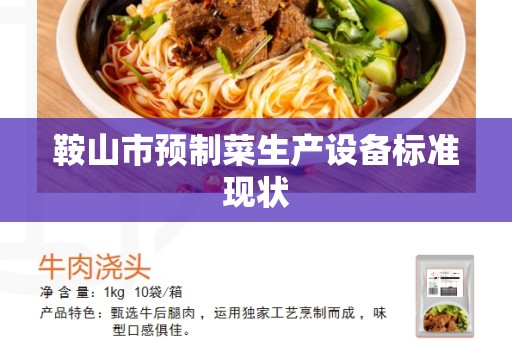 鞍山市预制菜生产设备标准现状