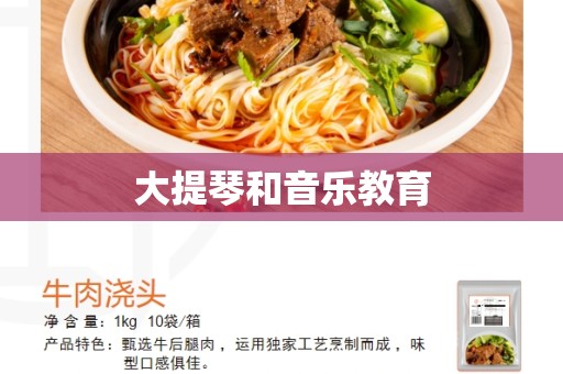大提琴和音乐教育