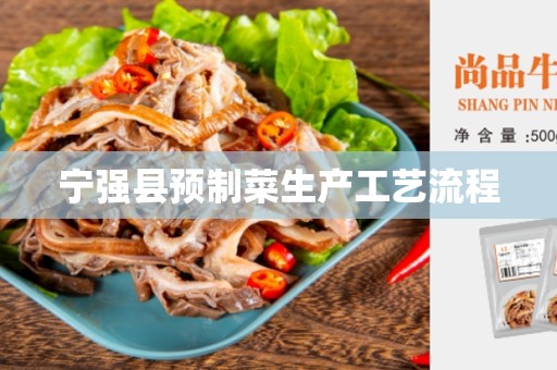 宁强县预制菜生产工艺流程