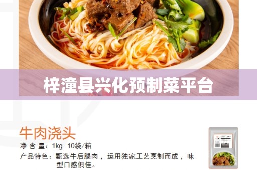 梓潼县兴化预制菜平台