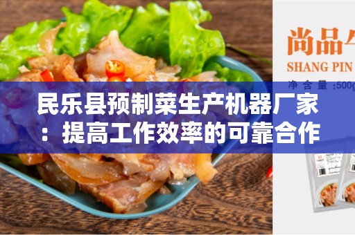 民乐县预制菜生产机器厂家：提高工作效率的可靠合作伙伴