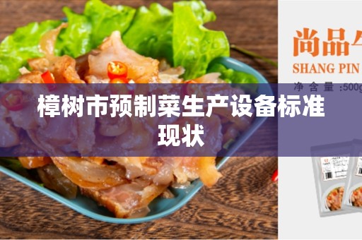 樟树市预制菜生产设备标准现状