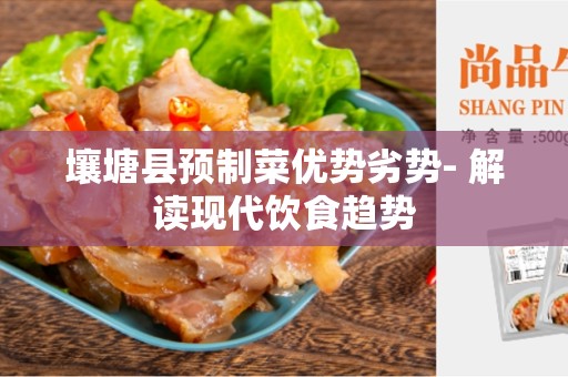壤塘县预制菜优势劣势- 解读现代饮食趋势