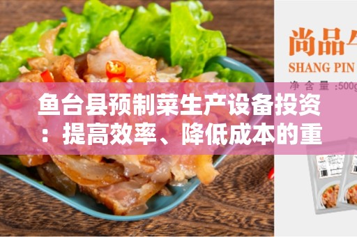 鱼台县预制菜生产设备投资：提高效率、降低成本的重要举措