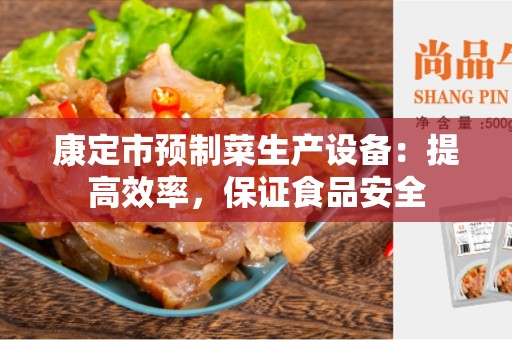 康定市预制菜生产设备：提高效率，保证食品安全