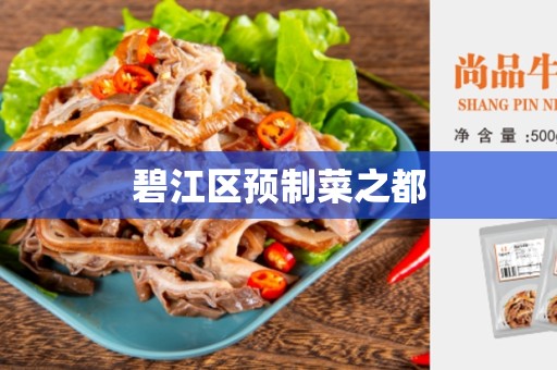 碧江区预制菜之都