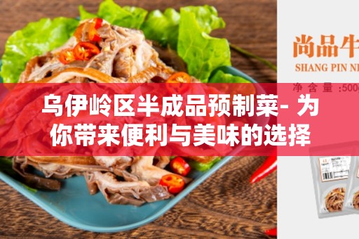 乌伊岭区半成品预制菜- 为你带来便利与美味的选择