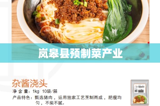 岚皋县预制菜产业