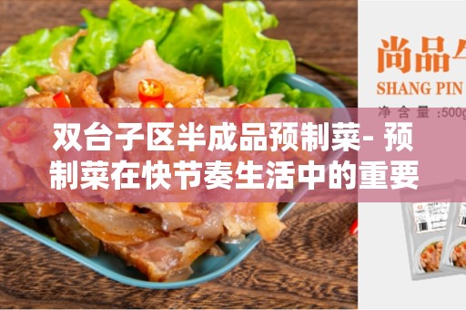 双台子区半成品预制菜- 预制菜在快节奏生活中的重要性