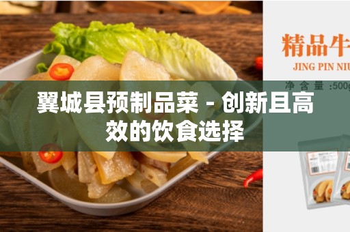 翼城县预制品菜 - 创新且高效的饮食选择