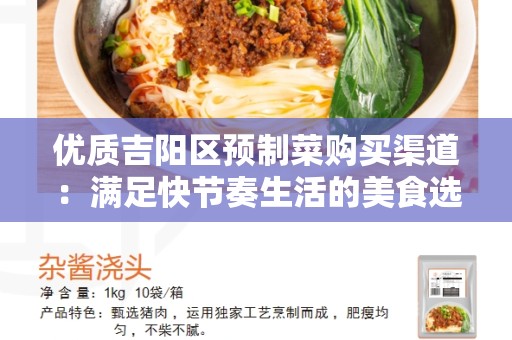 优质吉阳区预制菜购买渠道：满足快节奏生活的美食选择