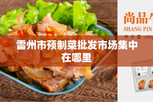 雷州市预制菜批发市场集中在哪里