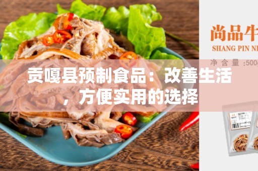 贡嘎县预制食品：改善生活，方便实用的选择