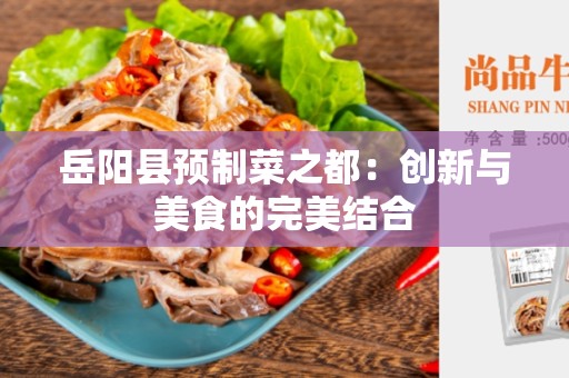 岳阳县预制菜之都：创新与美食的完美结合