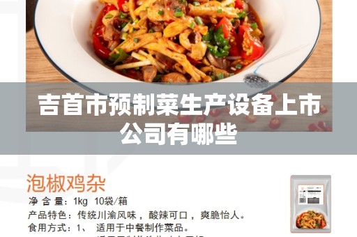 吉首市预制菜生产设备上市公司有哪些