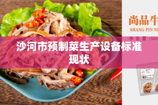 沙河市预制菜生产设备标准现状