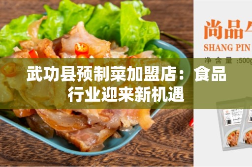 武功县预制菜加盟店：食品行业迎来新机遇