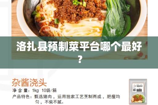 洛扎县预制菜平台哪个最好？