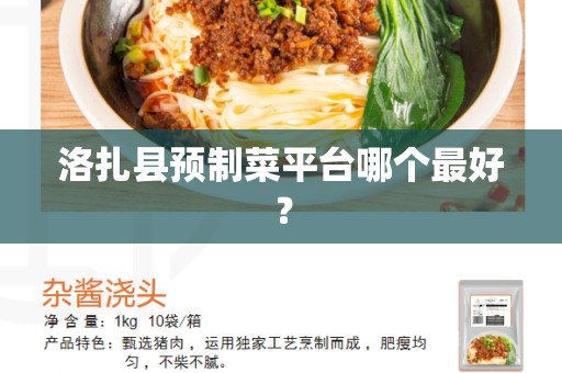 洛扎县预制菜平台哪个最好？