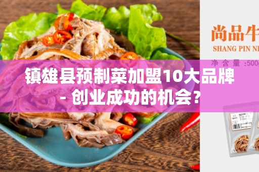 镇雄县预制菜加盟10大品牌- 创业成功的机会？