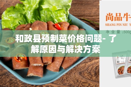 和政县预制菜价格问题- 了解原因与解决方案
