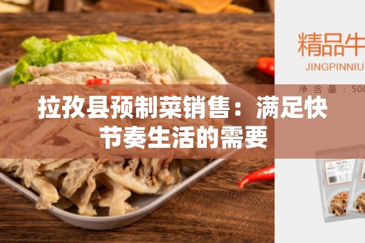 拉孜县预制菜销售：满足快节奏生活的需要
