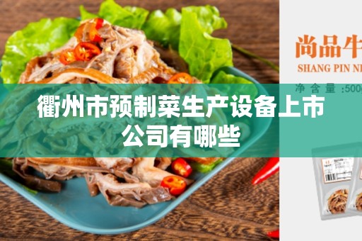 衢州市预制菜生产设备上市公司有哪些