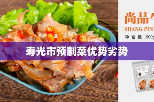 寿光市预制菜优势劣势