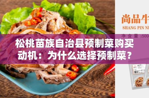 松桃苗族自治县预制菜购买动机：为什么选择预制菜？