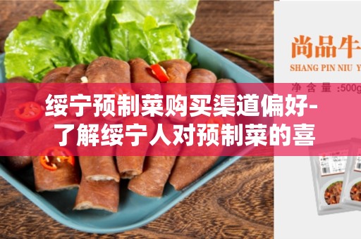 绥宁预制菜购买渠道偏好- 了解绥宁人对预制菜的喜好与选择