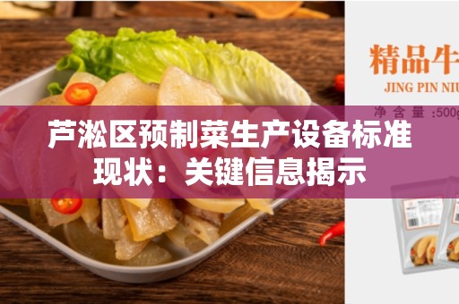 芦淞区预制菜生产设备标准现状：关键信息揭示