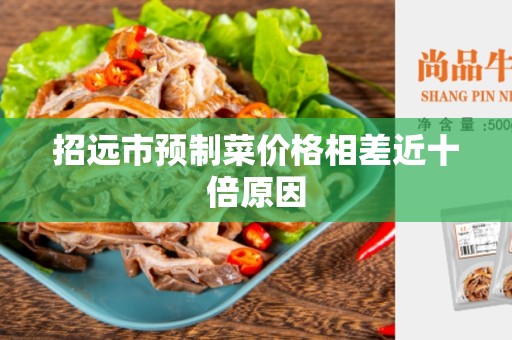 招远市预制菜价格相差近十倍原因